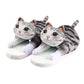 Plush cozy women's cat-face plush slippers - cat-face design, plush upper, EVA sole, indoor wear for winter
