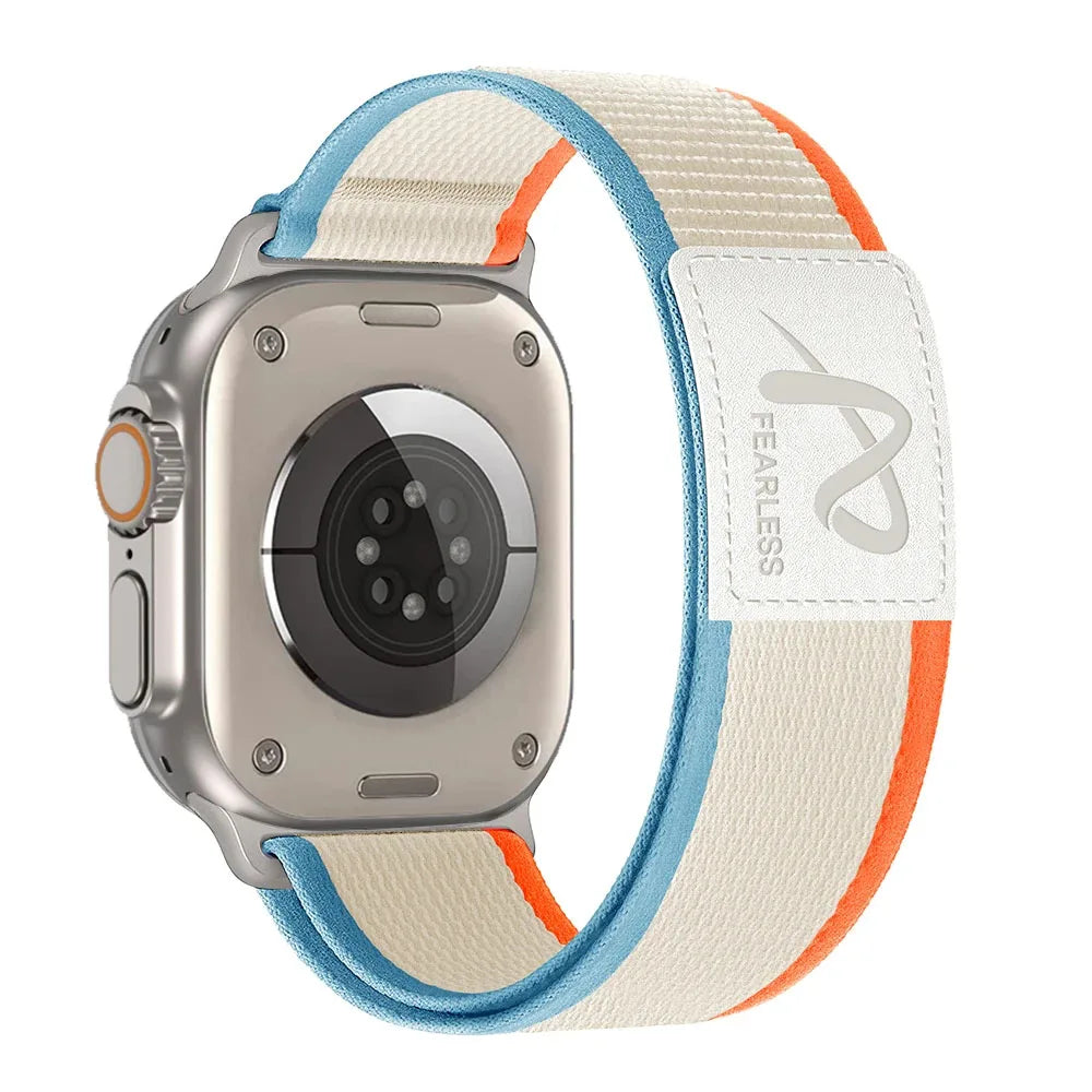 Trail Nylon Loop Apple Watch Band - Breathable Sport Strap for Ultra 3 2, Series 11 10 9 8 7 41-49mm