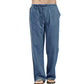 Color Solid Multi-Pocket Linen Men Pants - Casual Breathable Summer Trouser, Large Size