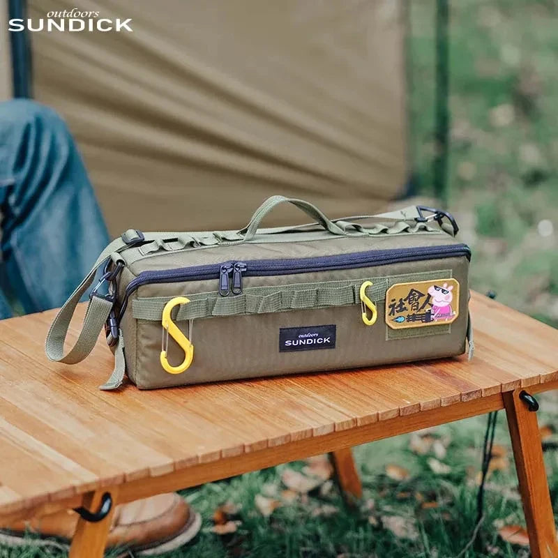 Camping Gear Storage Bag Outdoor Organizer Fall 2026 Water-Resistant Abrasion Resistant Shoulder Strap Included