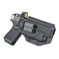 Kydex IWB Holster - TLR-8 Light Compatible, Inside Waistband Concealed Carry, 19 19X 23 25 32 44 45 Compatible