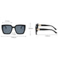 Frame Large Square Sunglasses Women Designer UV400 Travel Eyewear Outdoor Fashion