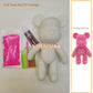 Diamond Painting Kit 5D Full Drill Crystal Bear Doll Christmas 2025 DIY Rhinestone Mosaic Sparkling Household Decor Gift