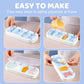 Silicone Mini Popsicle Molds Kit for Kids, BPA Free Reusable Ice Pop Maker, Simple Release and Dishwasher Safe