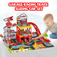 Garage Multi-Storey Racing Track with Cars - Interactive Parking Toy for Boys