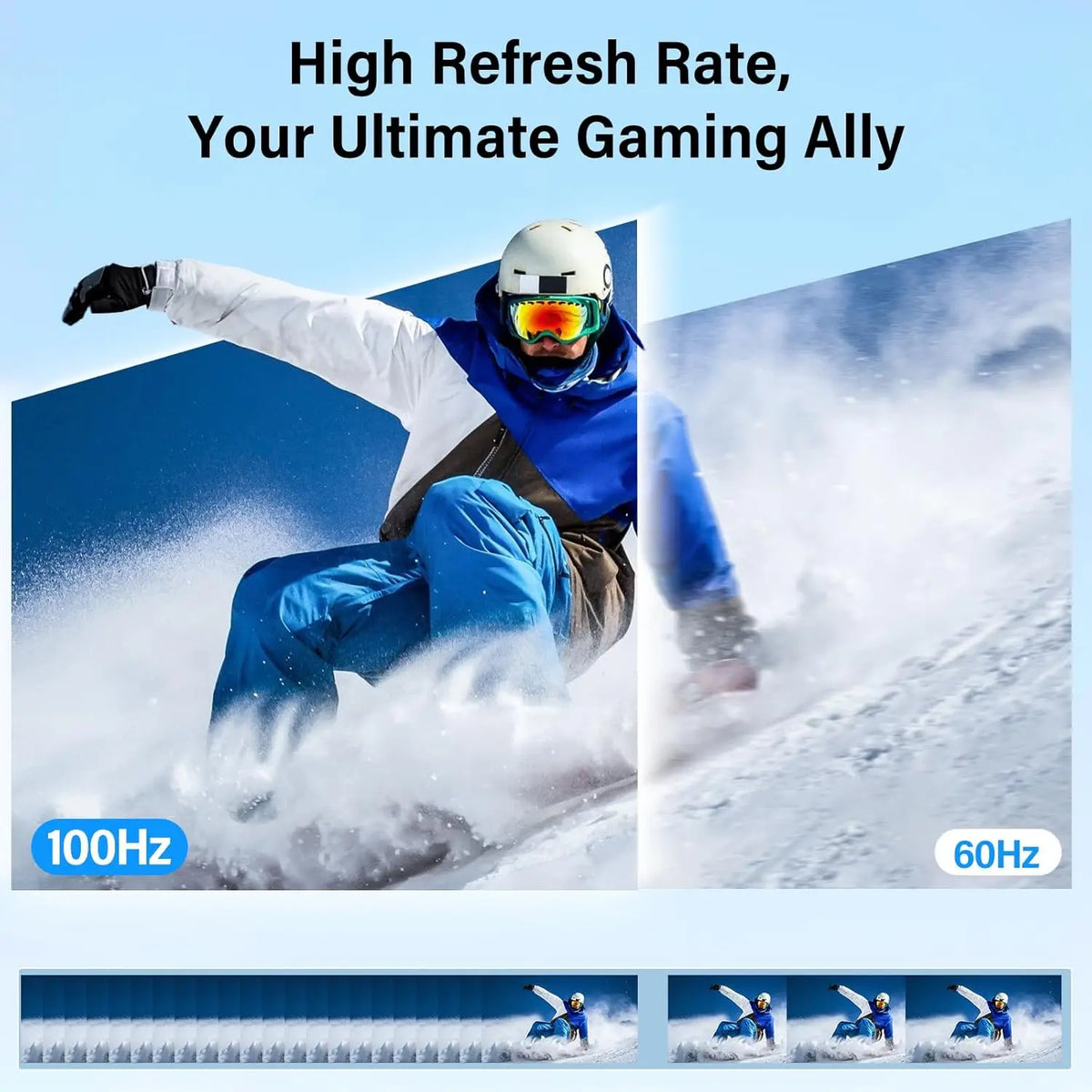 23.8 Inch 100Hz Travel-Friendly IPS Monitor With Eye Maintenance Stand