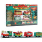 Eco-Friendly Christmas Motor-Driven Train Kit - Track for Kids, Safe Holiday Gift & Tree Decoration with Santa Theme 216cm (85 inch)