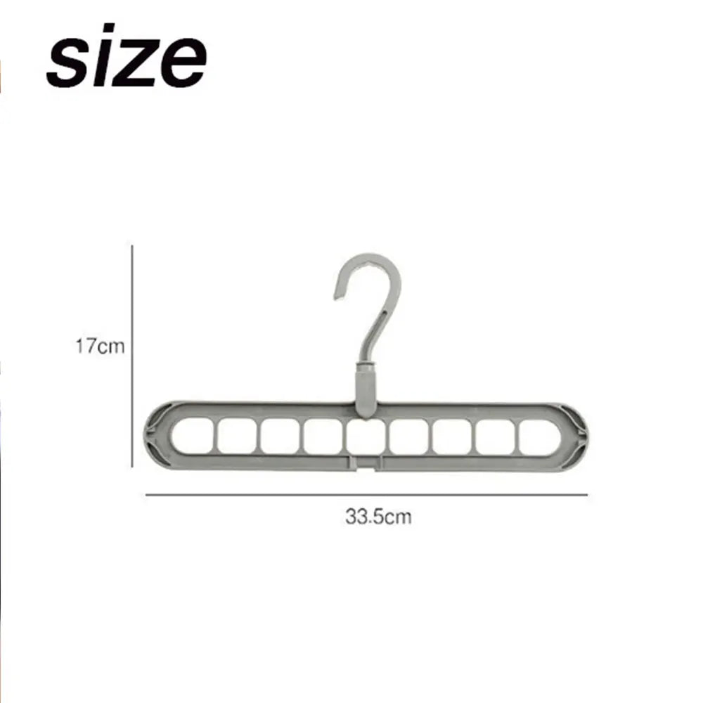Multi-Function 360 Rotating Hanger - Household Organizers for Clothes, Scarves & Shawls