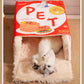 Bed Cat Enclosed Biscuit Box House Pull Out Zipper Cushion Cozy Fall 2025 Private Retreat Washable