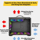 Mini ITX Case Glass Side 240mm Watercooling Travel-Friendly