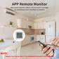 Tuya ZigBee Temperature Humidity Sensor with LCD Screen for Smart Household - Works with Alexa, Google Household, Smart Life App