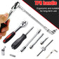 46 Pc Ratchet Wrench Kit With Sockets And Bits, Fall 2025 Ideal For DIY Auto Repairs – Socket Kit 1/4 Inch Drive