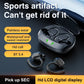 AI Translation Earphones Cordless Ear Hook Bluetooth