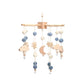 Mobile Baby Wooden Crib Hanging Toy Newborn Nursery Fall 2025 Soothing Music Developmental Gift