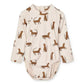Rash Guard & Hat, Nylon, Cartoon Seagull Star Print, Beach Holidays – Fast-dry Kids’ Swimwear Kit