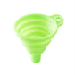 Household Telescopic Funnel Kitchen Device - High Temperature Resistant Mini Folding Funnel - 4 Colors Available