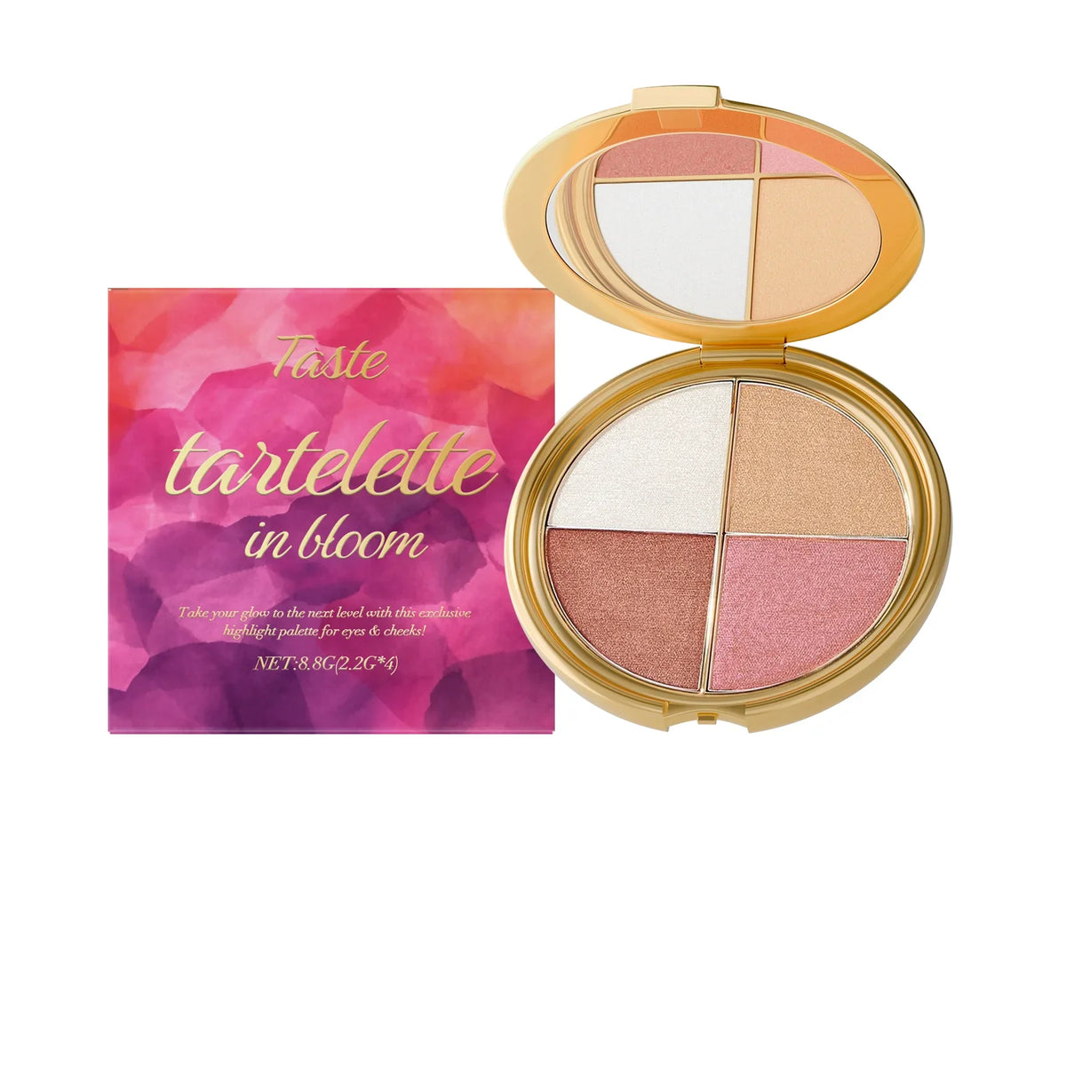 Eyeshadow2026 Edition Palette Highlight Blush Highlighter Brighten Eye Area Organic Look Travel-Friendly Eye Makeup TikTok Viral Fall