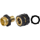 Garden Hose Fast Connector Kit Male and Female Fittings with O Rings Leak Free Fast Connectors Spring 2026 Garden Upgrade