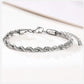 Steel Stainless Rope Chain Bracelet Twisted Singapore
