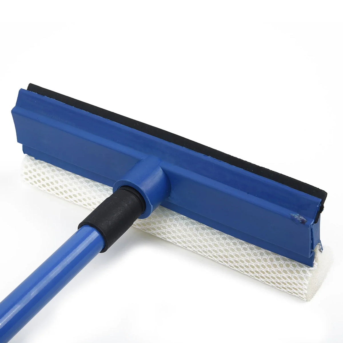 Telescopic Window Glass Cleaner with Long Handle Sponge Brush - Household Cleaning Device