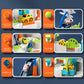 Car Adventure Track Playset for Kids - Urban Rescue Parking Lot & Puzzle Game, Preschool Gift