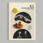 Movie Retro Poster Canvas Collage Mid Century Wall Art