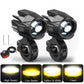 Auxiliary Fog Spot Light 3500K Strobe Off-Road Motorbike 2026 – HAOLIDE LED Motorcycle Headlight 6000K