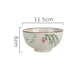 Ceramic 4.5 Inch Japanese Rice Bowl Retro Household Tableware