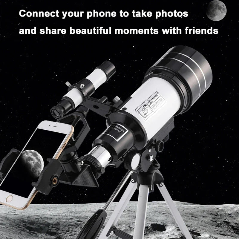 Astronomical2026 Edition Telescope Monocular 150X Zoom HD Night Vision For Moon And Star Viewing Holiday Gifts