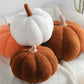 Cozy Sherpa & Boucle Throw Pillow for Fall & Halloween Household Decor, Ideal Gift for Kids and Babies – Plush Pumpkin Cushion