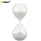 Timer Hourglass 30-Minute Moire Ripple Glass Hourglass Decor Fall 2025 Coffee Shop Centerpiece And Functional Timer Gift