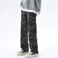 Men’s Oversized Cargo Jeans - Baggy Straight Denim Wear