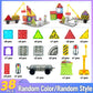 Magnetic Building Blocks Road Kit with Cars - Fun Construction Toy for Boys & Girls, Ideal Christmas & Birthday Gift for Toddlers
