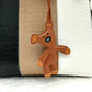 Keychain Bear PU Leather Mini Bag Charm Cute Gift Accessory