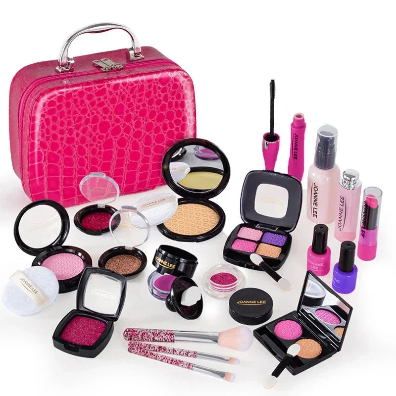 Princess Makeup Play Kit for Girls - Educational Pretend Play Cosmetic Toy, Safe & Sturdy