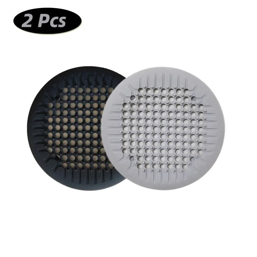 Shower Drain Hair Catcher Silicone Drain Cover - Suction Cup Bath Tub Strainer, Fall 2026 Household Refresh Gift Idea