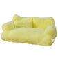 Cat Bed Sofa Style Plush Pet Nest Winter 2025 Cozy Warm Lounger, Safe Snuggle Spot For Compact Pets