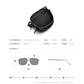 Sunglasses Polarized Titanium Folding Square Frame Ultralight Travel Eyewear Summer 2026 UV Protection