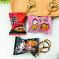 Noodle Instant Keychain Mini Snack Phone Charm Gift