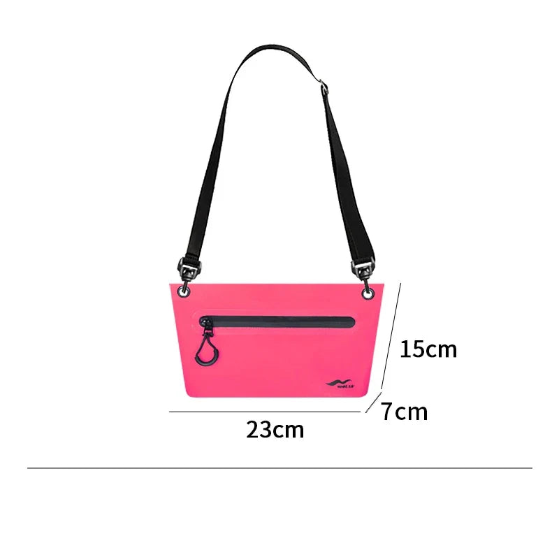 Water-Resistant Dry Bag 2L Pouch For Kayaking Boating Hiking Beach Travel Phone Storage Summer 2026 Outdoor Gear