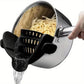 Flexible Clip On Pot Strainer - 1pc Kitchen Strainer for Pans and Bowls