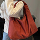 Light Multi-Use Women Shoulder Bag - Slouchy Nylon