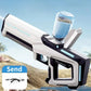 Water Blaster Cordless Dual Motor-Driven Water Gun Large Capacity 8m Range Burst Mode Summer 2025 Beach Kids Toy