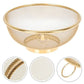 Colander Mesh Fine Mesh Strainer Kitchen Drain Basket For Rinsing Fruits And Rice Fall 2026 Kitchen Trend