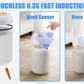 Motion Sensor Trash Can Compact Plastic Smart Bin Hands Free