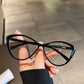 Blue2026 Edition Light Glasses Y2K Retro Oval Frame Eyeglasses For Reading And Computer Use, TikTok Viral