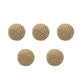 Handmade 5PCS Sisal Cat Sounding Balls - Interactive Toy for Kittens