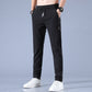Men's Khaki Chino Pants - Lightweight Versatile Fit for Business and Casual Wear, Regular Fit, Multiple Sizes Available-1