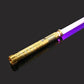 Lightsaber RGB Metal Hilt Sword Toy Cosplay 2025 Collectible Prop Battery-Powered Flashing LED Gift