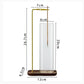Incense Holder 2 in 1 Glass Ash Catcher Organizer Stand, Fall 2025 Household Decor, Anti Ash Clean Design